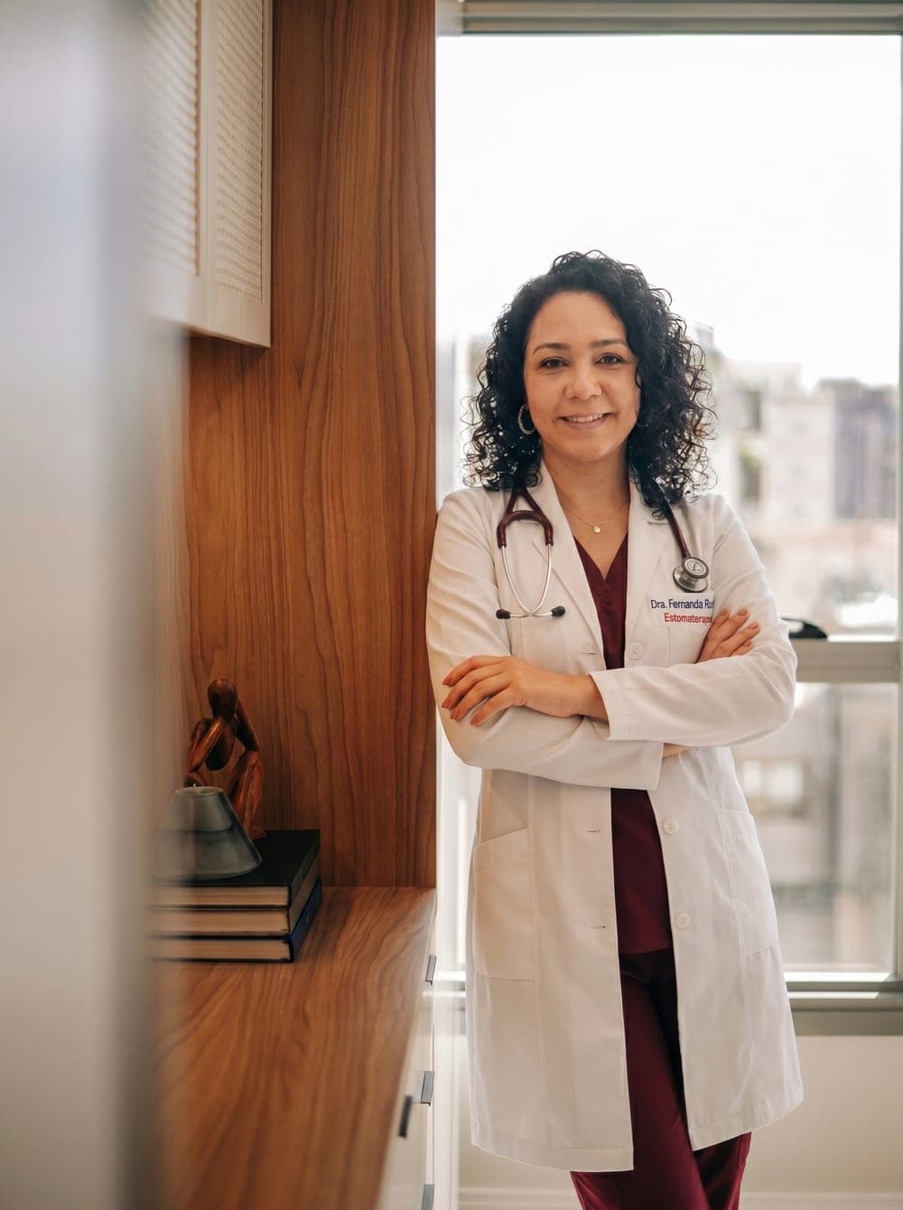 Fernanda Ramos, enfermeira estomaterapeuta da Curare, pronta para atender